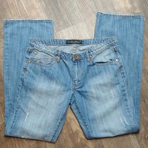 Guess Velvet Rose Jeans Slightly Distressed